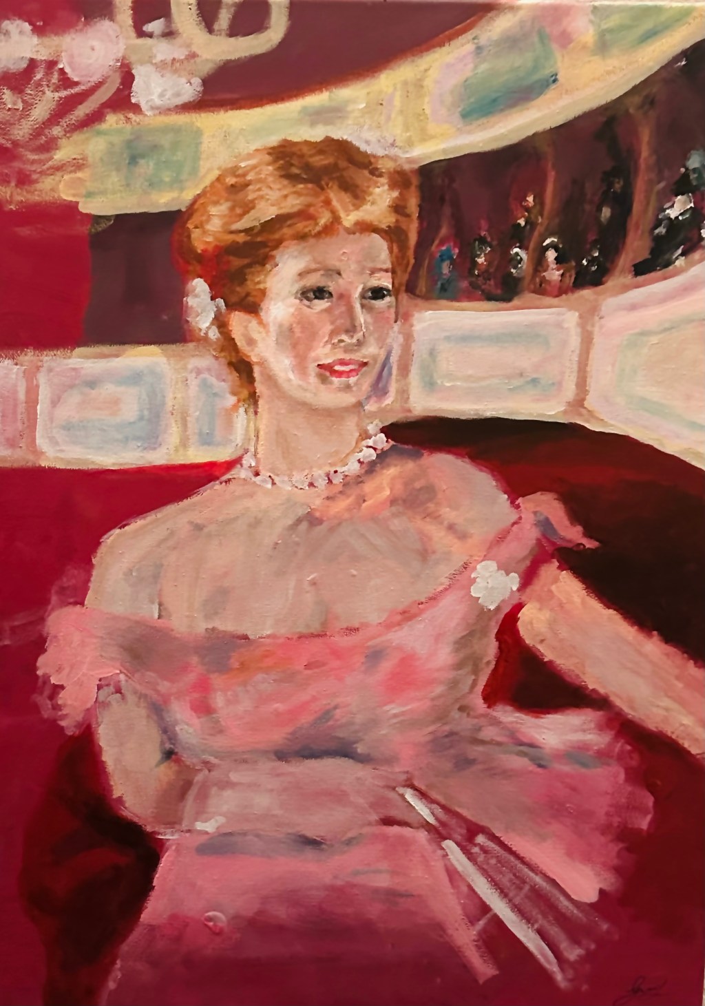 Woman with a Pearl&nbsp;Necklace