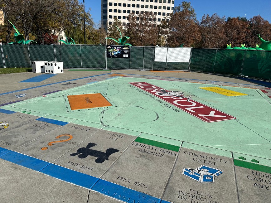 The Bay Area in Photos: Monopoly in the Park