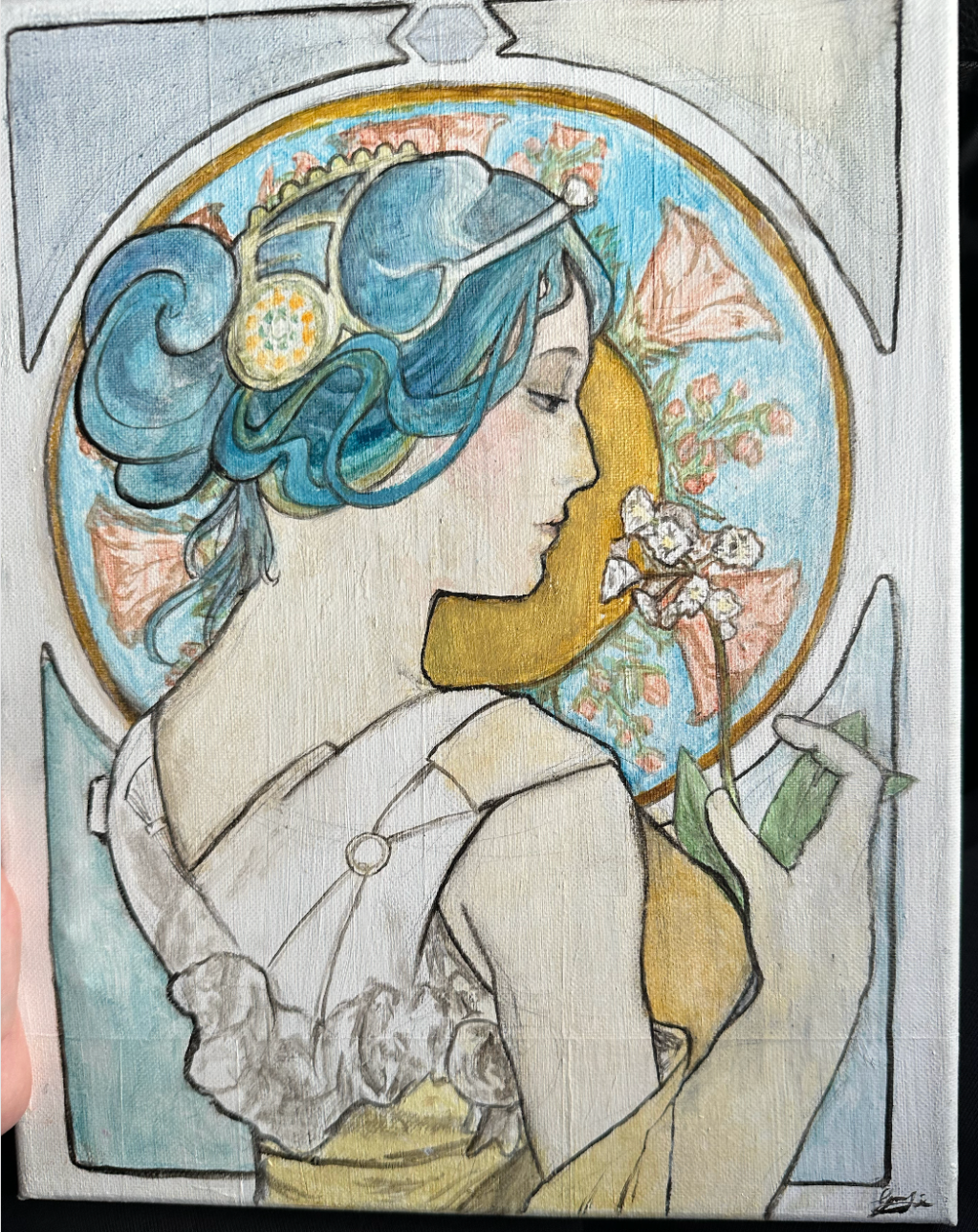Art Nouveau Study