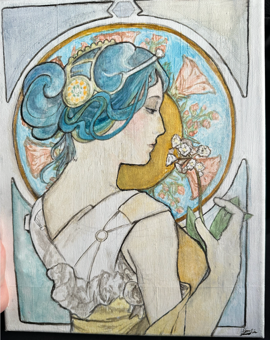 Art Nouveau Study